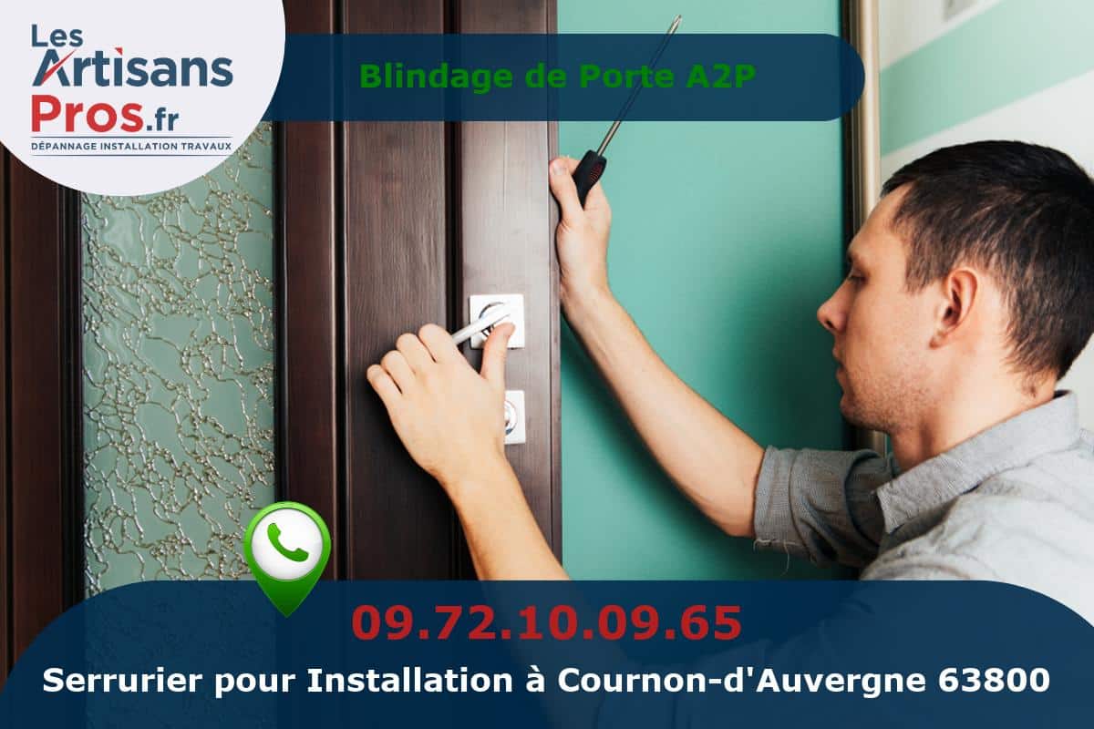 Installation de Serrurerie Cournon-d’Auvergne