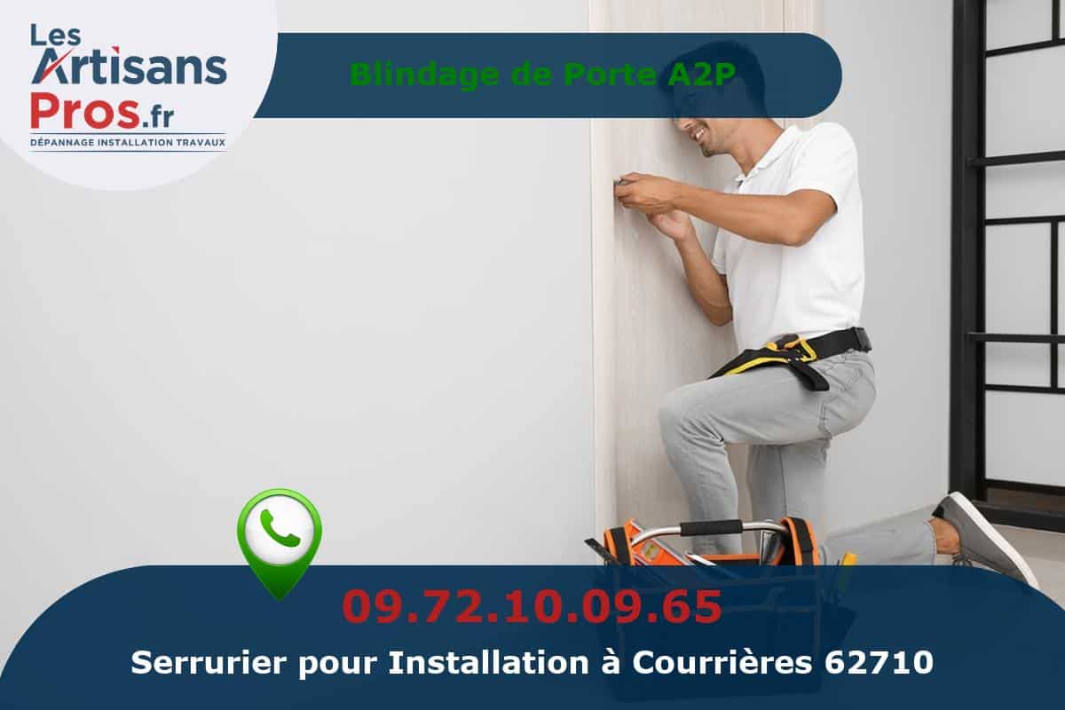Installation de Serrurerie Courrières