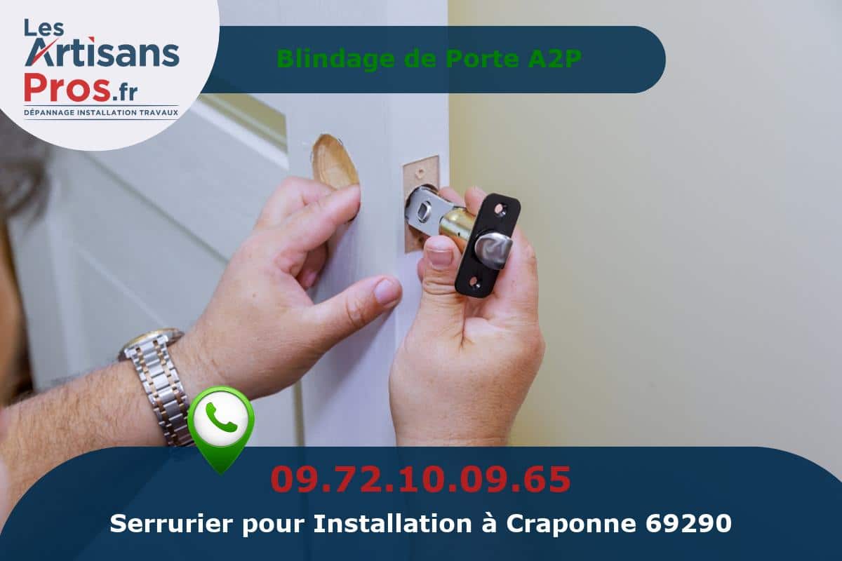 Installation de Serrurerie Craponne