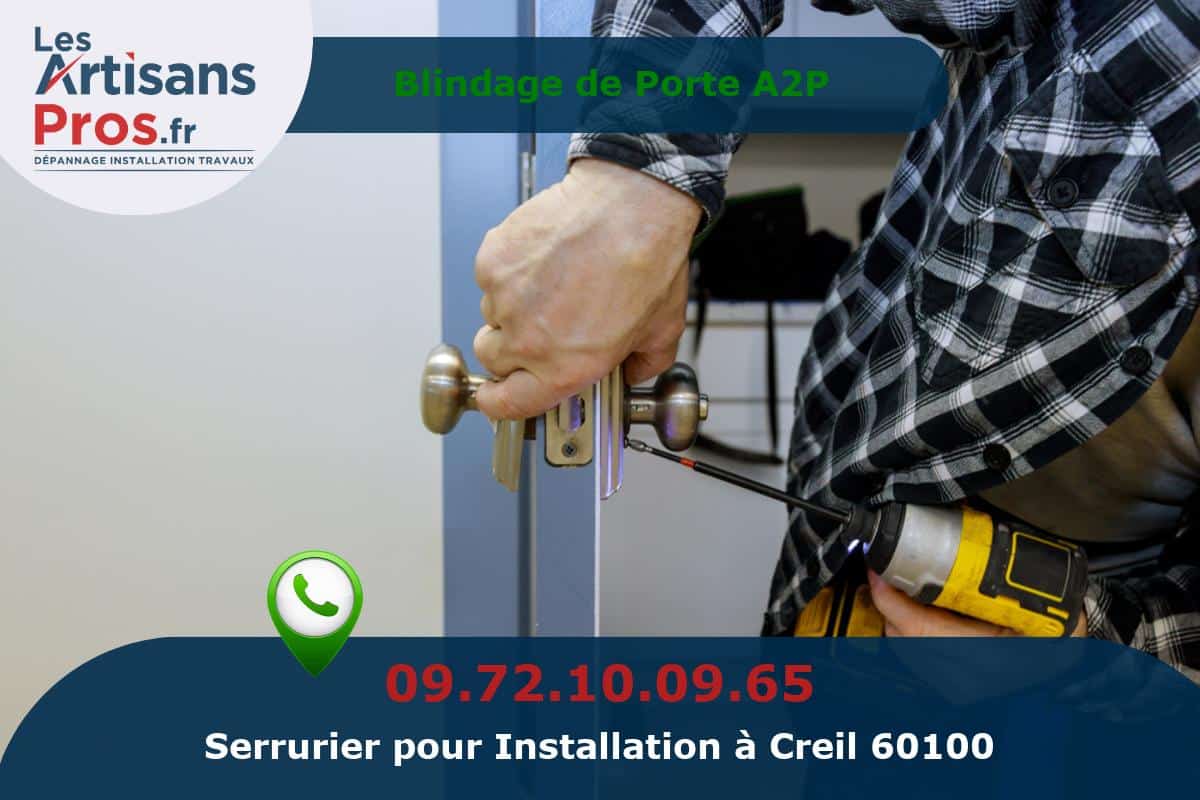 Installation de Serrurerie Creil