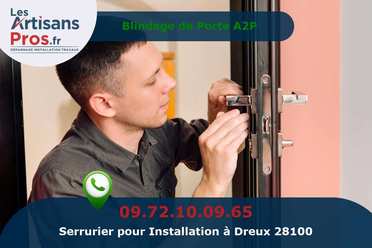 Installation de Serrurerie Dreux