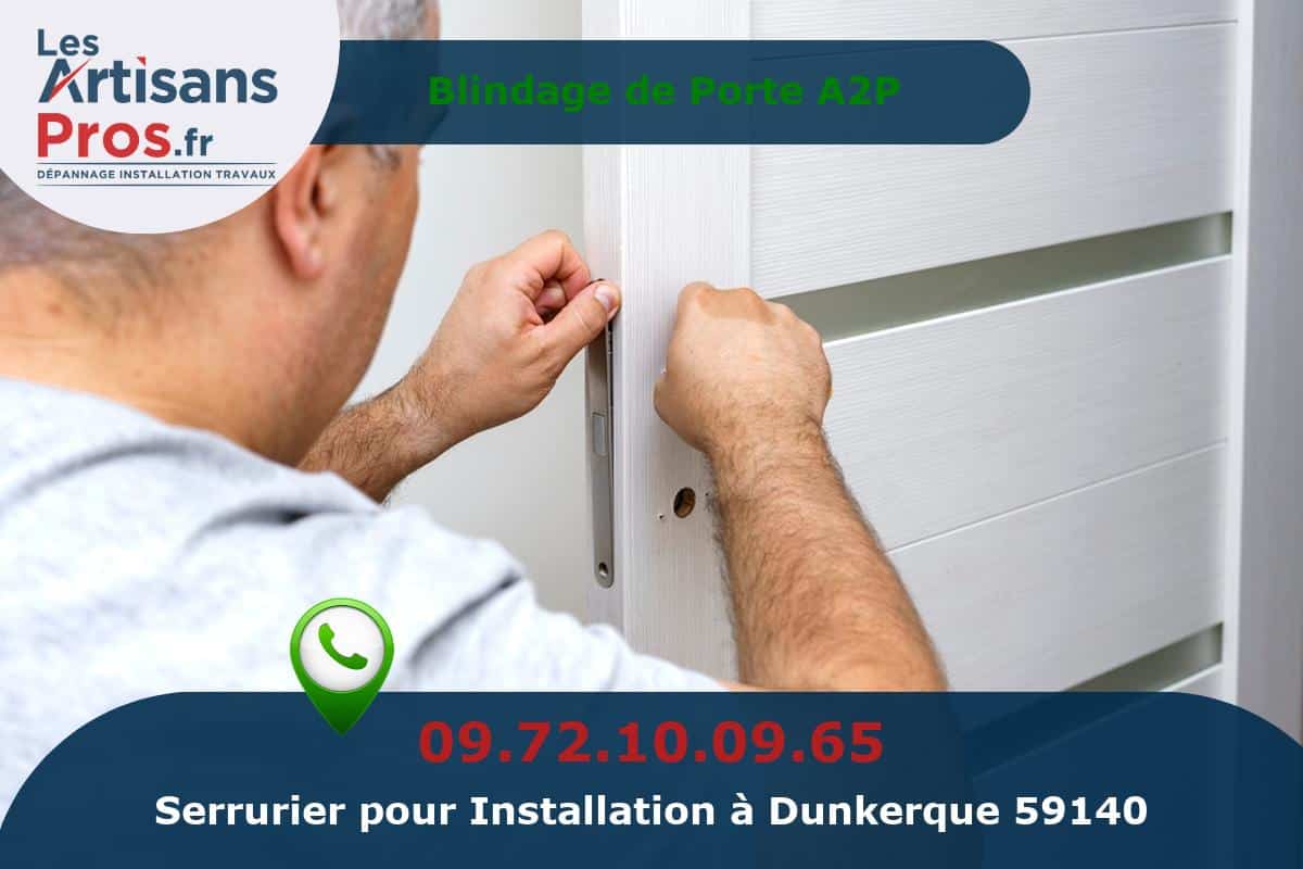 Installation de Serrurerie Dunkerque
