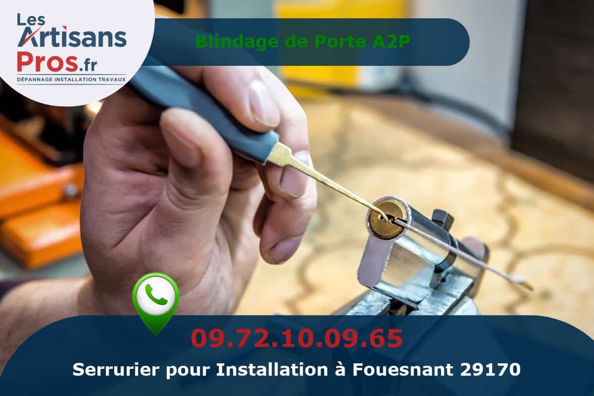 Installation de Serrurerie Fouesnant