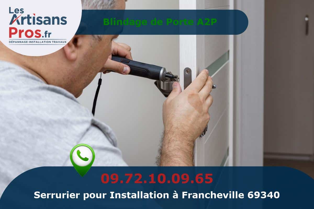 Installation de Serrurerie Francheville