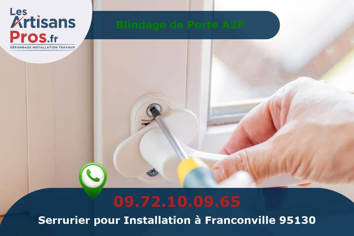 Installation de Serrurerie Franconville