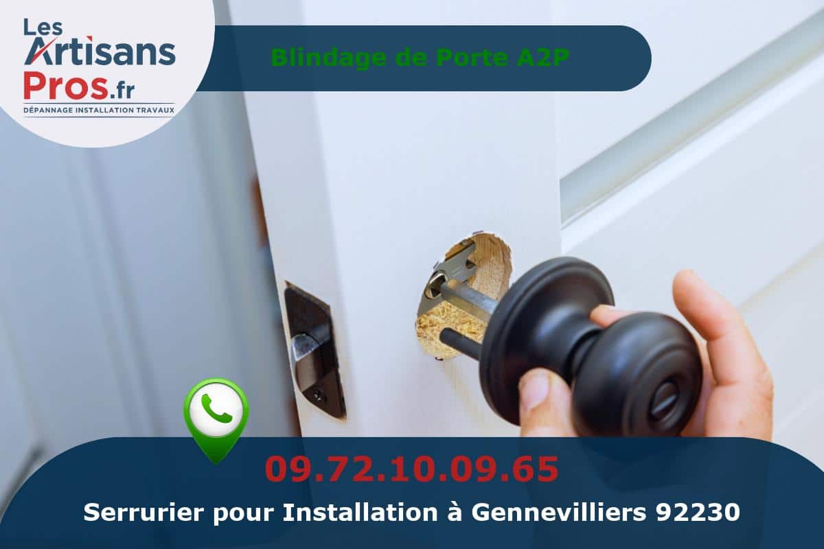 Installation de Serrurerie Gennevilliers