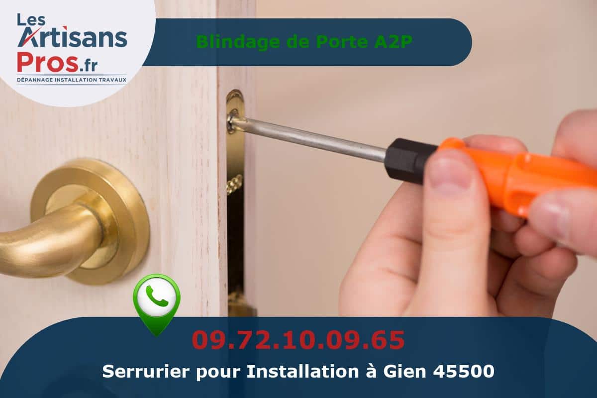 Installation de Serrurerie Gien