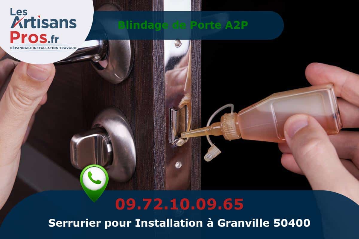 Installation de Serrurerie Granville