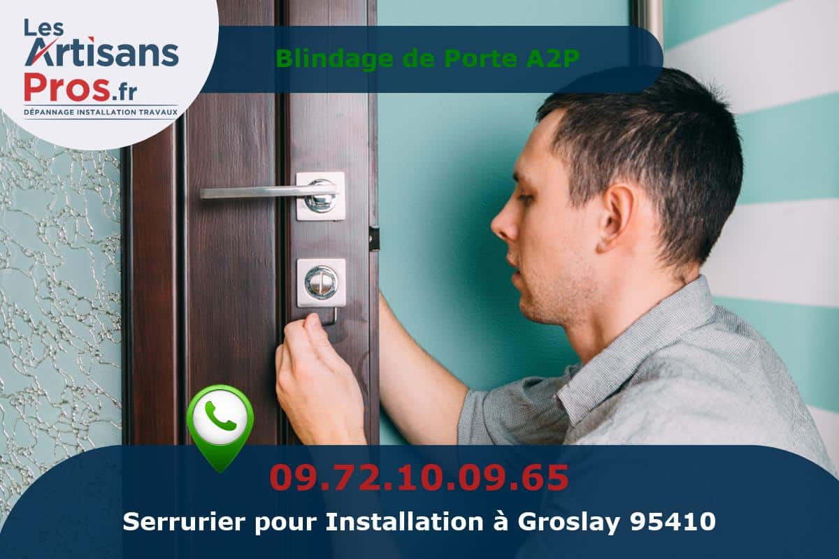 Installation de Serrurerie Groslay