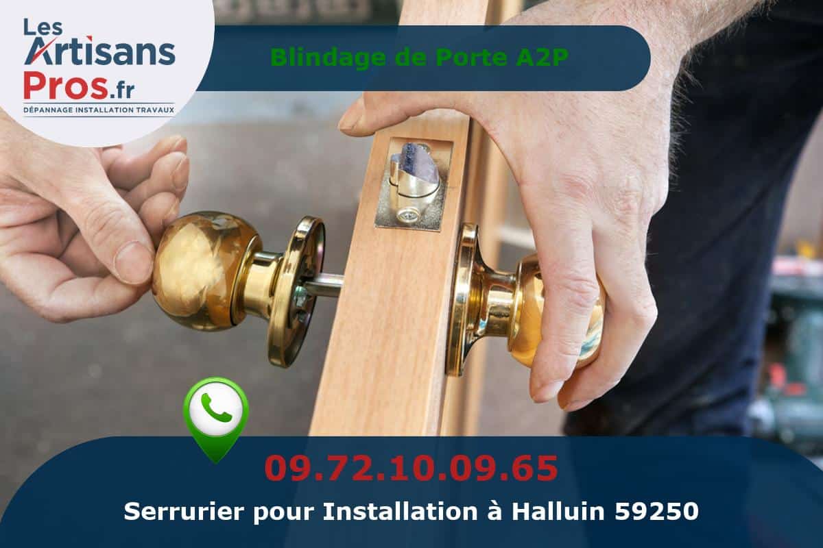 Installation de Serrurerie Halluin