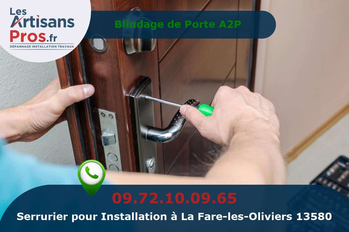 Installation de Serrurerie La Fare-les-Oliviers