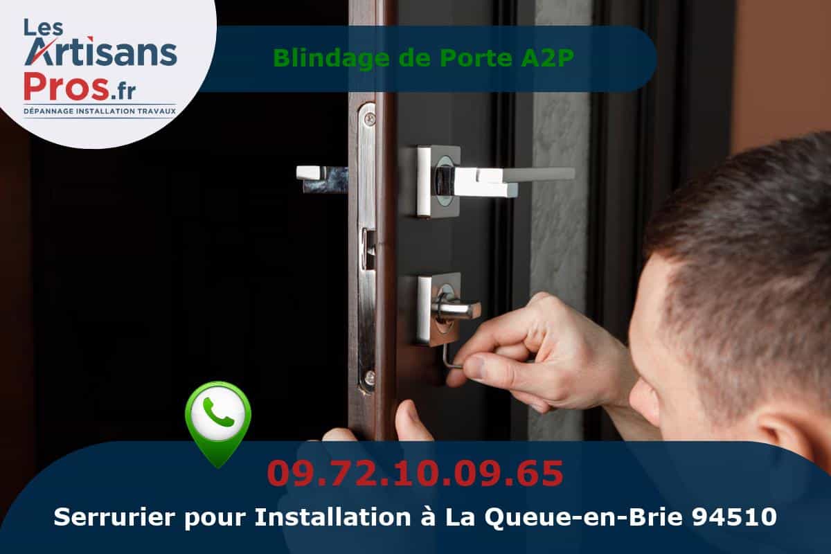 Installation de Serrurerie La Queue-en-Brie