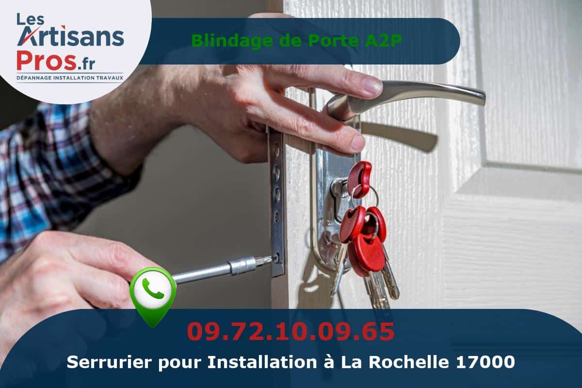 Installation de Serrurerie La Rochelle