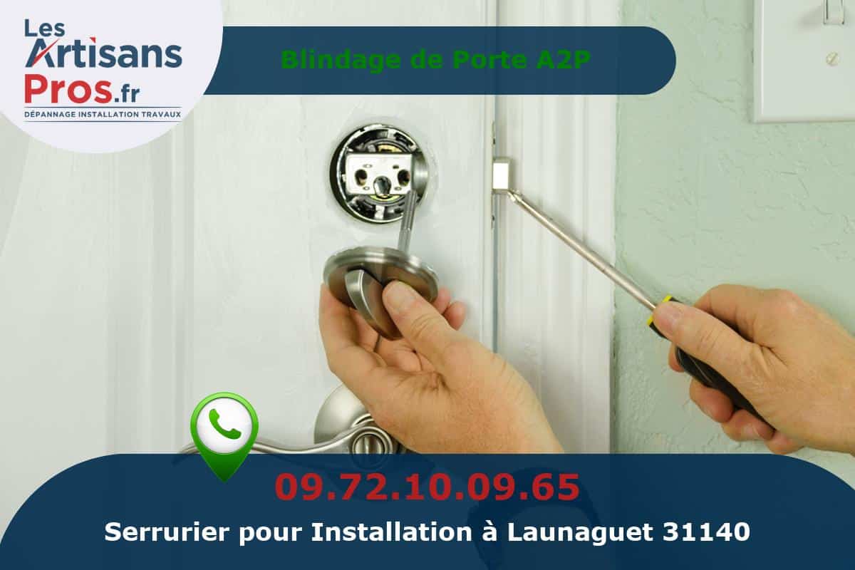 Installation de Serrurerie Launaguet