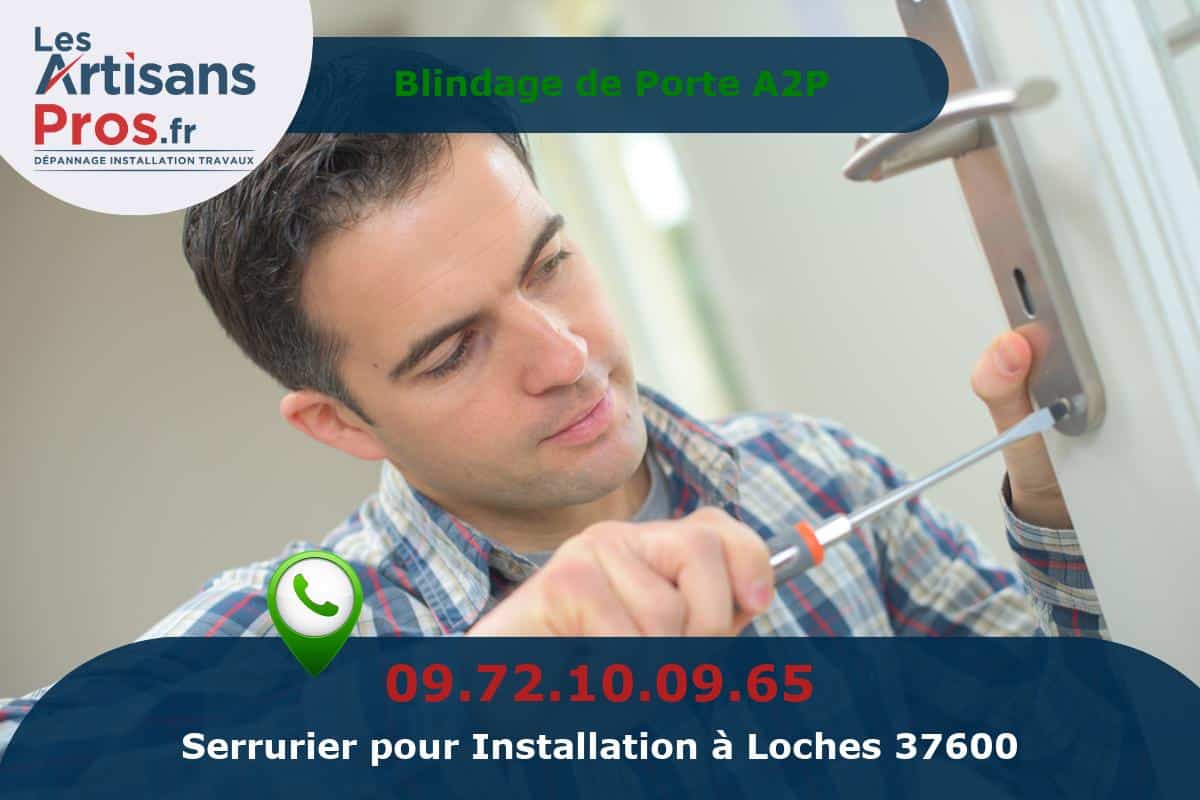 Installation de Serrurerie Loches