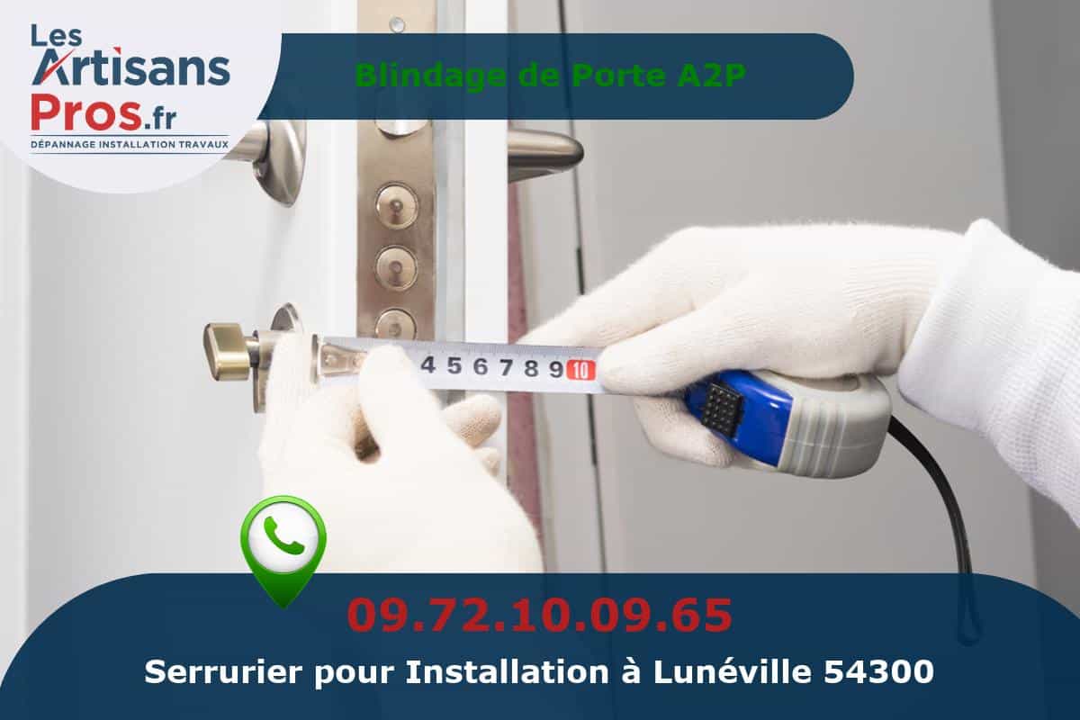 Installation de Serrurerie Lunéville