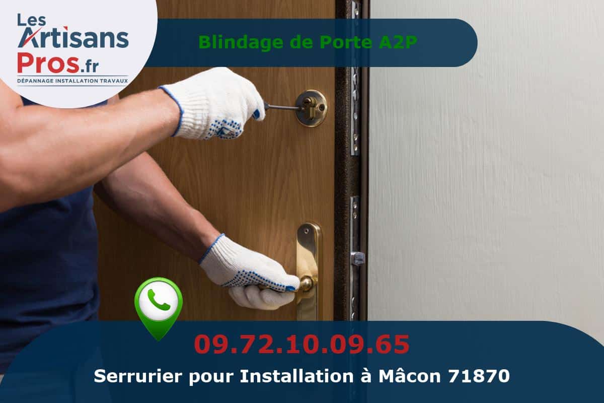 Installation de Serrurerie Mâcon