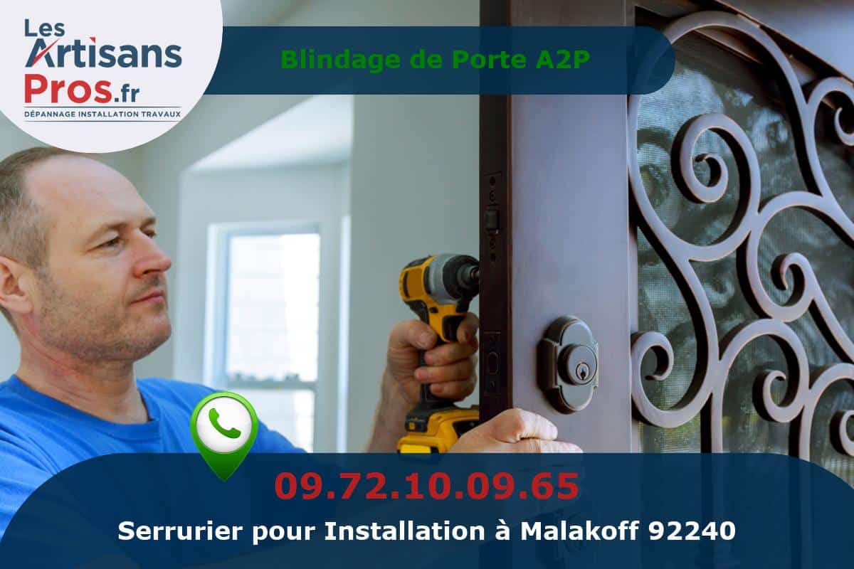 Installation de Serrurerie Malakoff