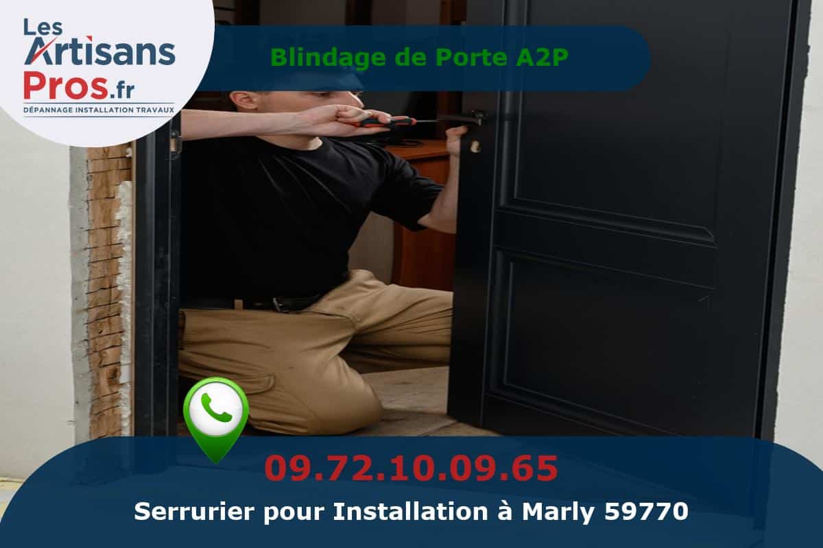 Installation de Serrurerie Marly