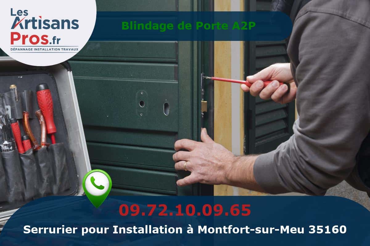 Installation de Serrurerie Montfort-sur-Meu