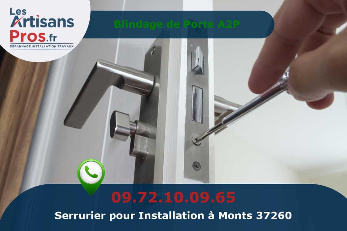 Installation de Serrurerie Monts