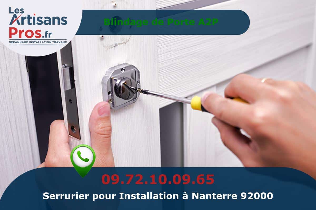 Installation de Serrurerie Nanterre