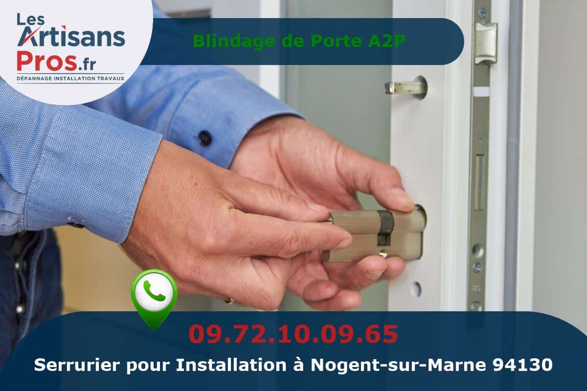 Installation de Serrurerie Nogent-sur-Marne