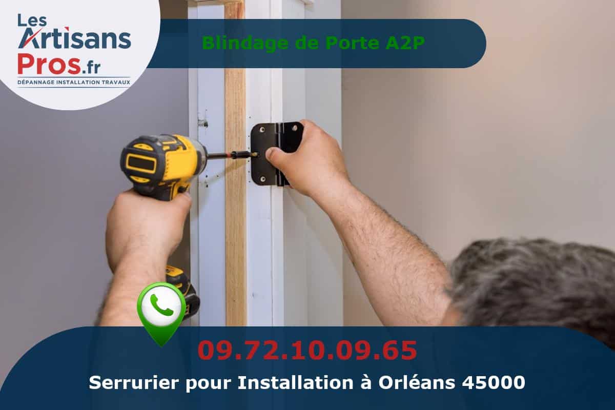 Installation de Serrurerie Orléans