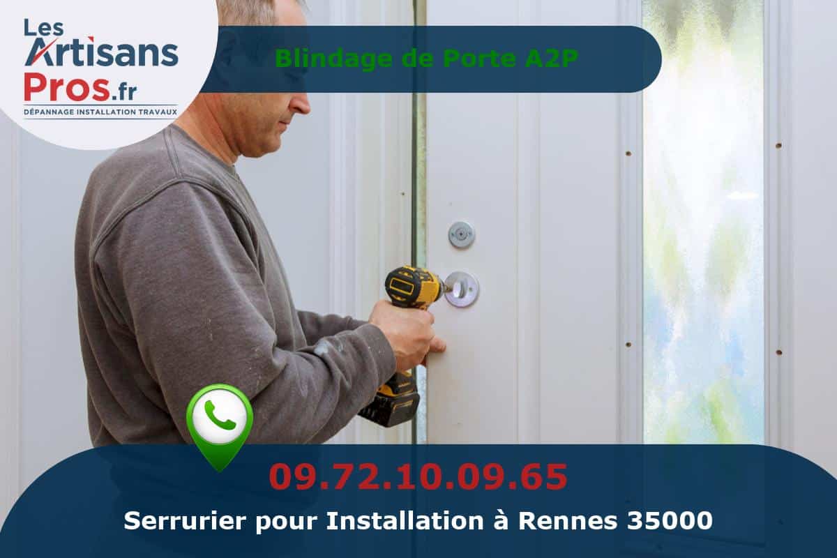 Installation de Serrurerie Rennes