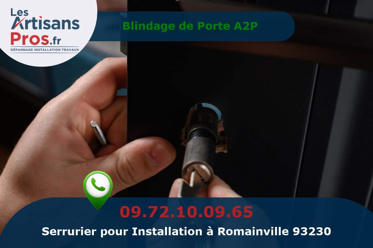 Installation de Serrurerie Romainville