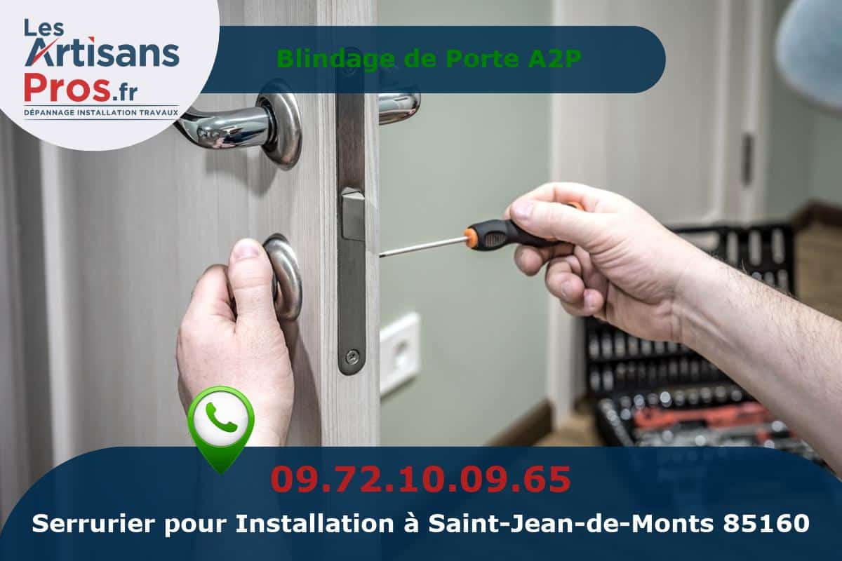 Installation de Serrurerie Saint-Jean-de-Monts