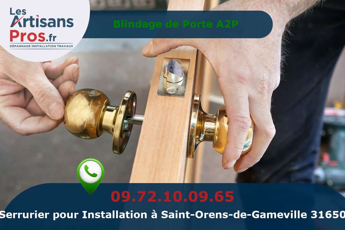 Installation de Serrurerie Saint-Orens-de-Gameville