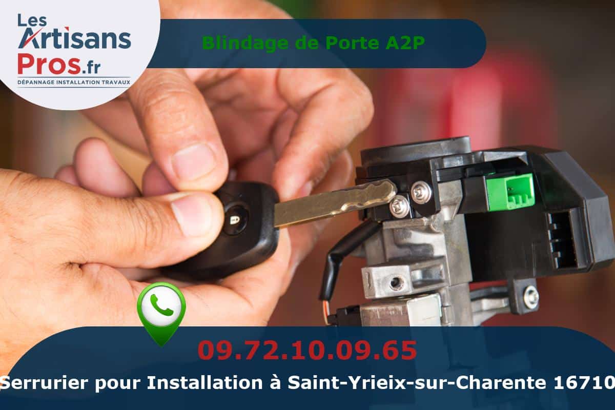 Installation de Serrurerie Saint-Yrieix-sur-Charente