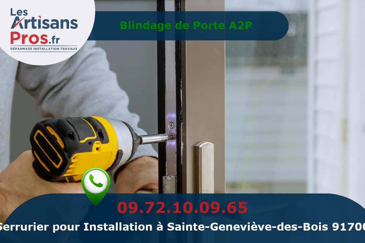 Installation de Serrurerie Sainte-Geneviève-des-Bois