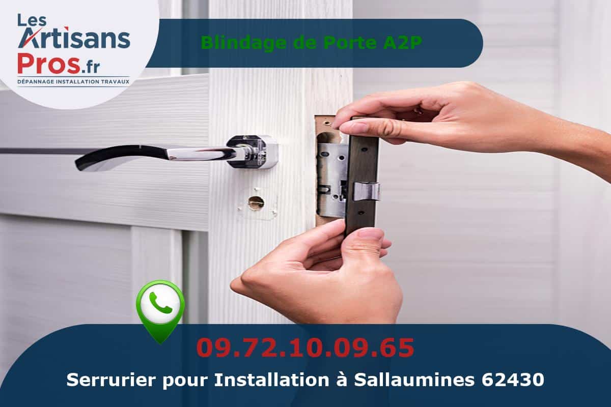Installation de Serrurerie Sallaumines