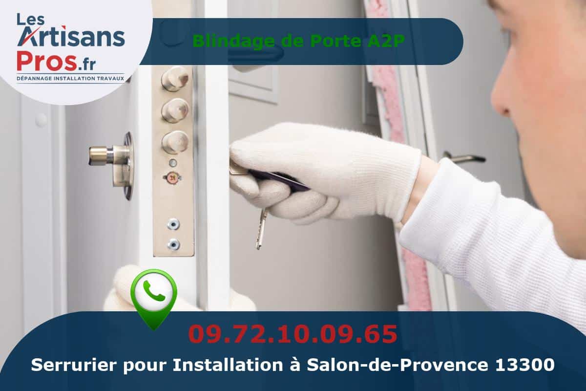 Installation de Serrurerie Salon-de-Provence