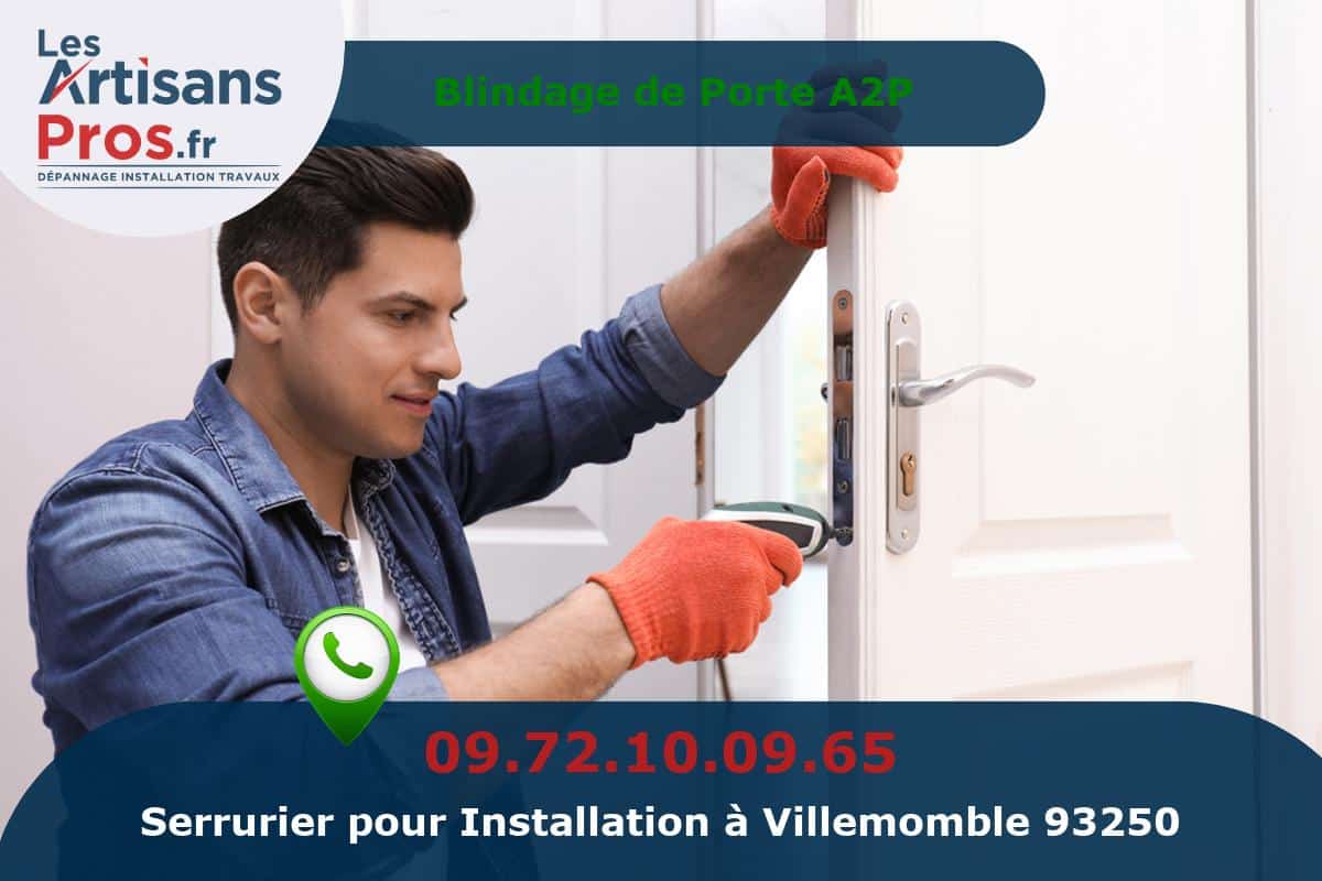 Installation de Serrurerie Villemomble