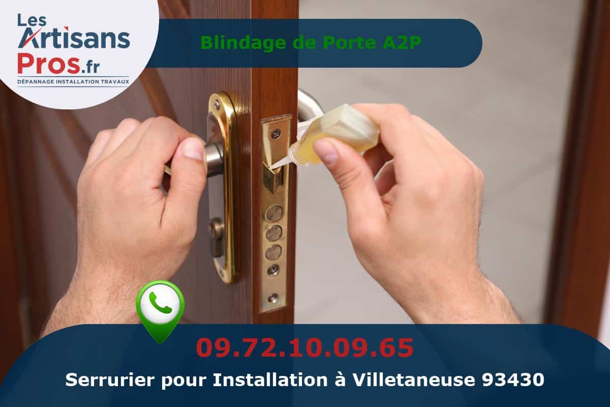 Installation de Serrurerie Villetaneuse