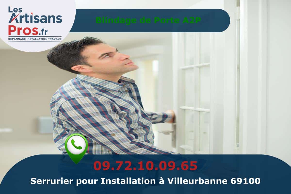 Installation de Serrurerie Villeurbanne