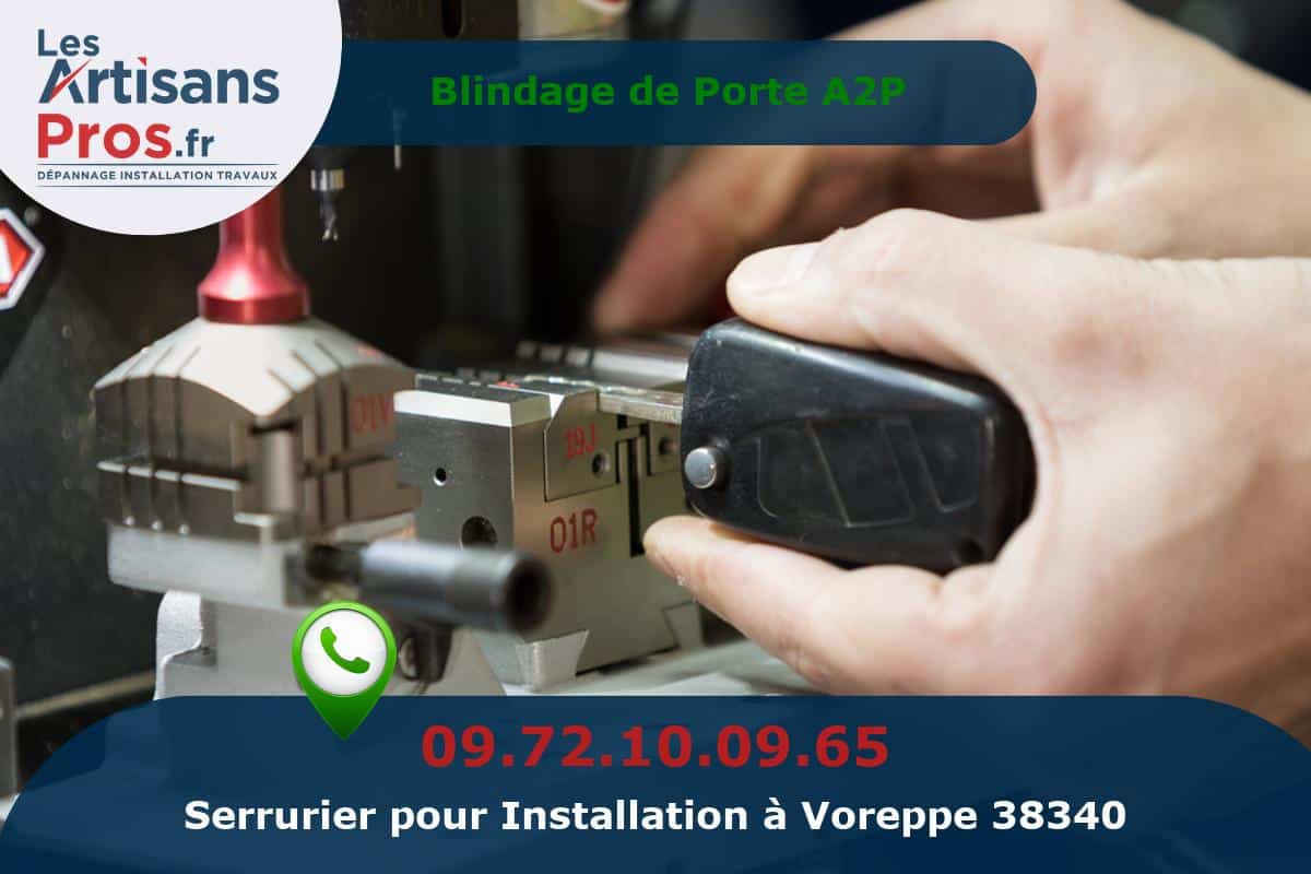 Installation de Serrurerie Voreppe