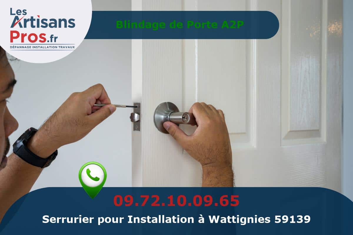 Installation de Serrurerie Wattignies