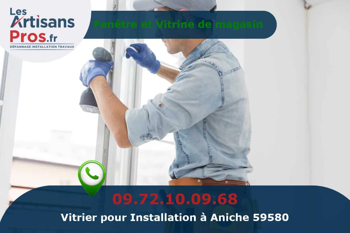 Installation de Vitrerie Aniche