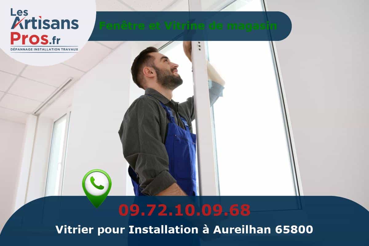 Installation de Vitrerie Aureilhan
