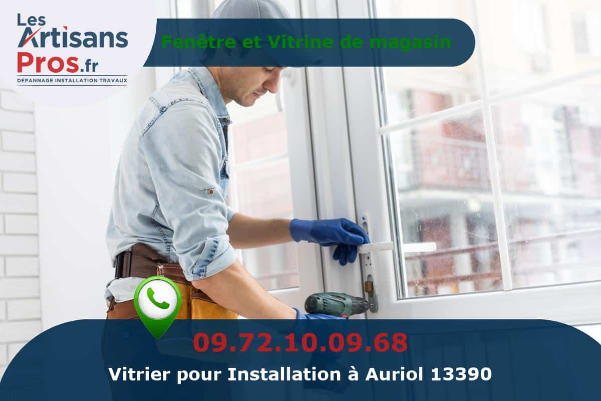 Installation de Vitrerie Auriol