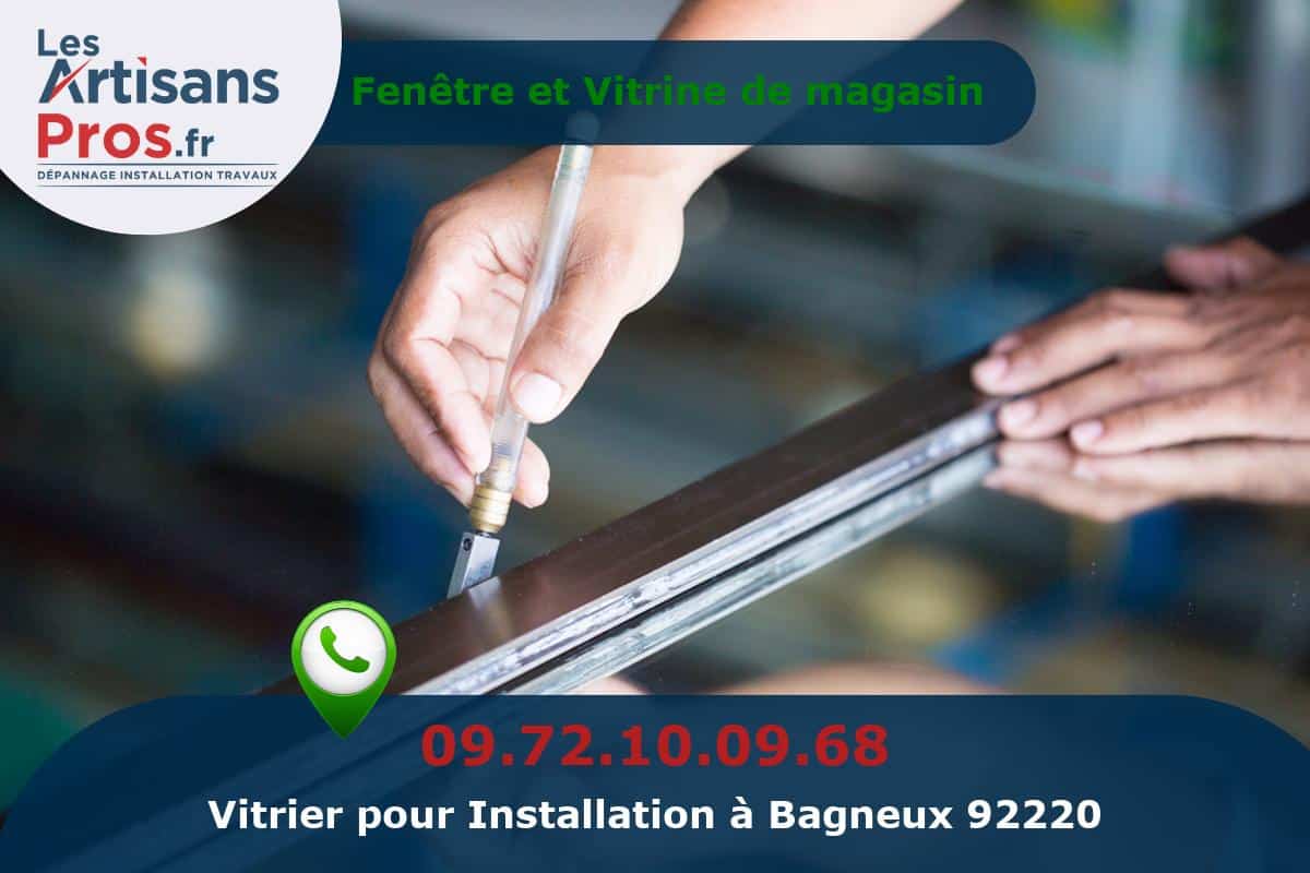 Installation de Vitrerie Bagneux