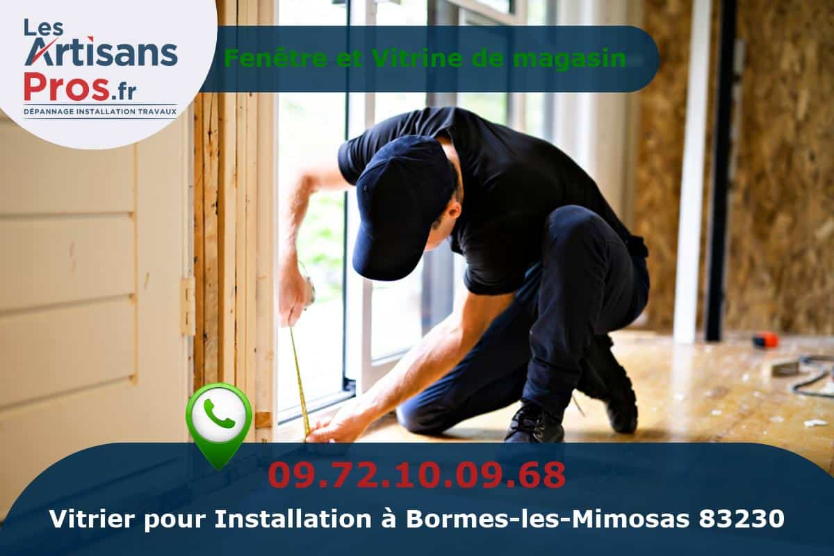 Installation de Vitrerie Bormes-les-Mimosas