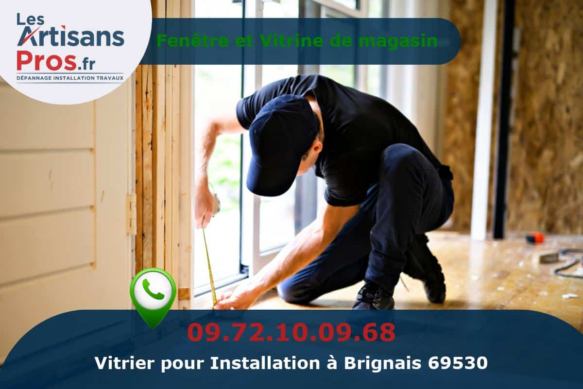 Installation de Vitrerie Brignais