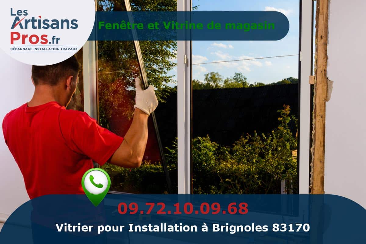 Installation de Vitrerie Brignoles