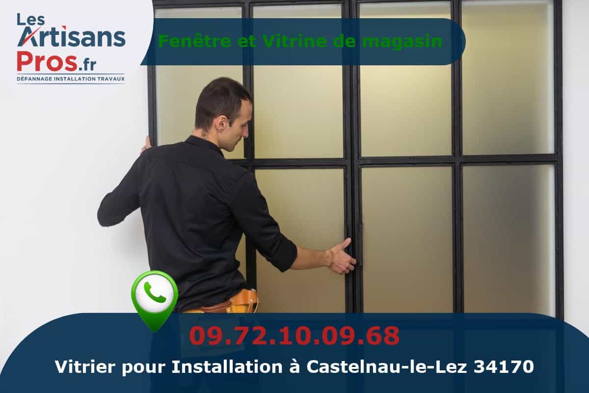 Installation de Vitrerie Castelnau-le-Lez