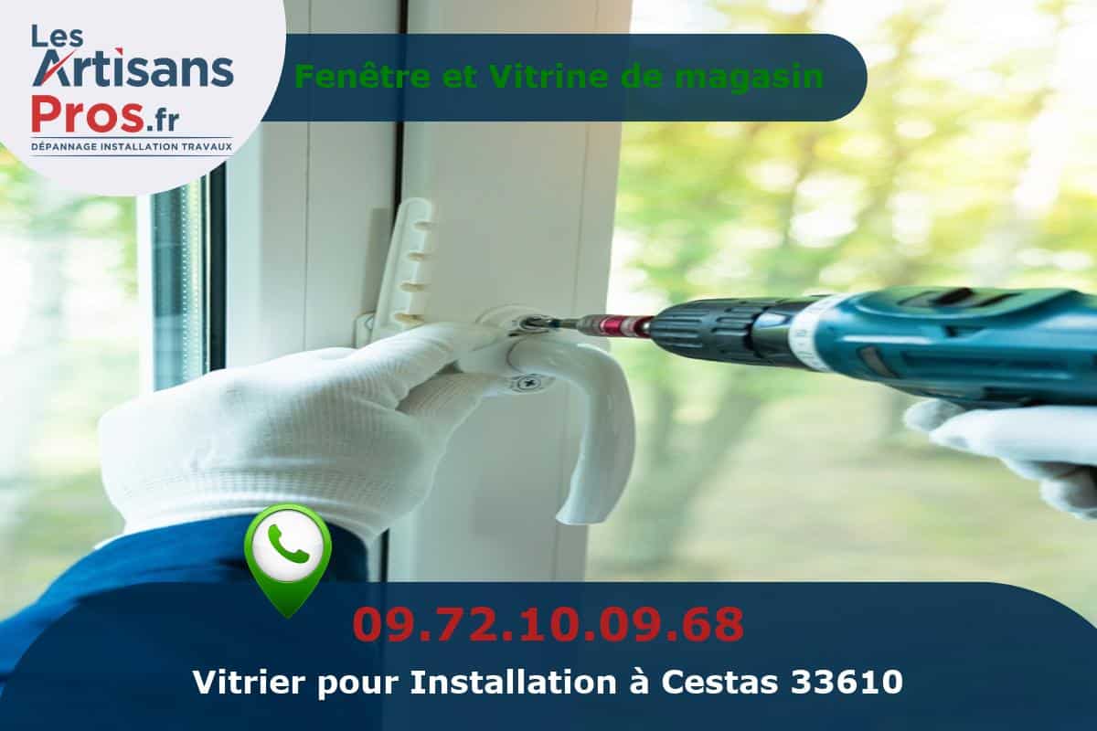 Installation de Vitrerie Cestas